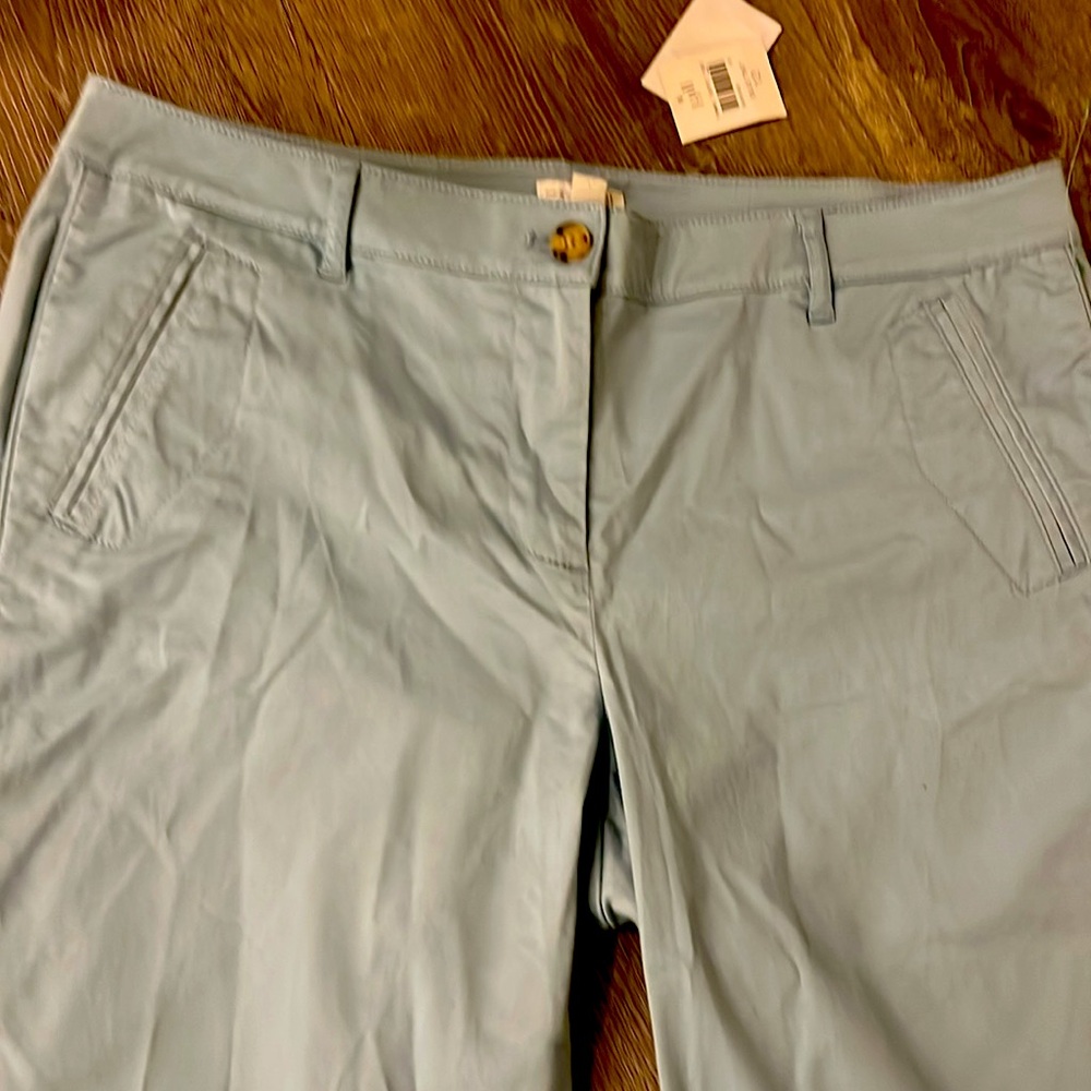 JJill Live in Chino roll up pants NWT - Picture 2 of 6